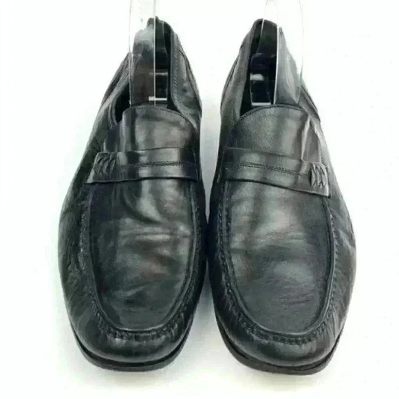 Johnston and Murphy loafers 10 M Italian leather main image 5